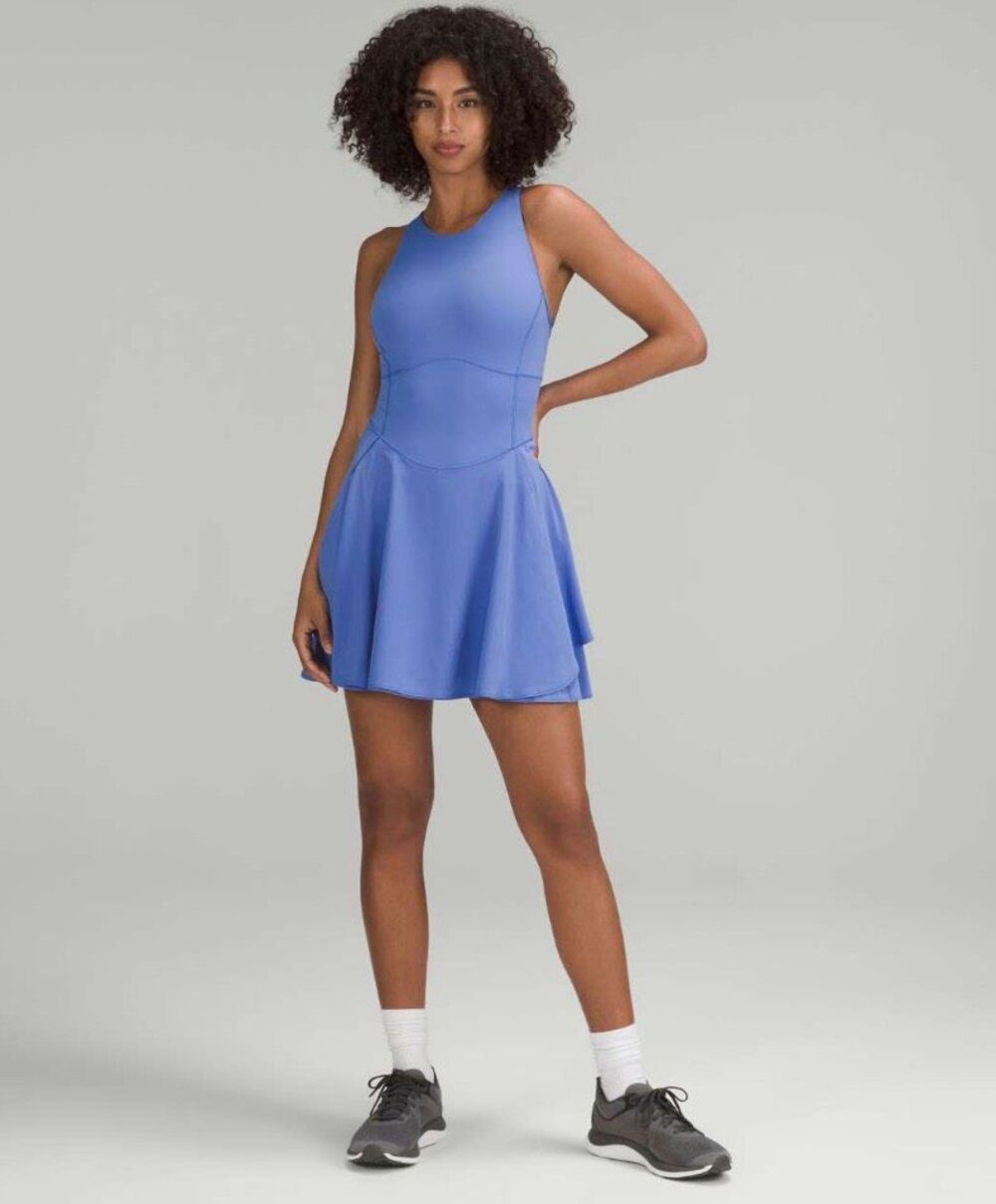 Lululemon Court Crush Tennis Dress 4 Wild Indigo